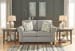 Alandari - Gray - 3 Pc. - Sofa, Loveseat, Swivel Glider Accent Chair