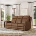 Maxwell - Power Reclining Sofa With Power Headrests And Lumbar - Cedar