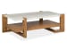 Carrington - Rectangular Cocktail Table With End Table - Honey Wheat