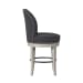 Westford - Swivel Counter Stool (Set of 2) - Charcoal Gray