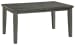 Hallanden - Gray - Rect Drm Butterfly Ext Table