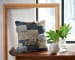 Gibbend - Pillow (Set of 4) - Blue / Gray / White