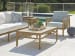 St Tropez - Rectangular Cocktail Table - Light Brown