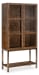 Melange - Mulholland Display Cabinet - Dark Brown
