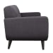 Hadley - 4480 Kd Loveseat Heirloom Charcoal With No Pillows
