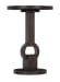 Commerce And Market - Round Side Table - Dark Brown