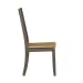 Lindsey Farm - Splat Back Side Chair - Dark Gray