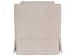 Henri - Skirted Swivel Chair, Special Order - Beige