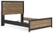 Vertani - Black - Queen Panel Bed