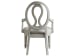 Summer Hill - French Gray - Pierced Back Arm Chair