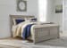 Lettner - California King Sleigh Bed - Light Gray