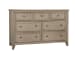 Woodbridge - Dresser - 7 Drawer - Shadow Gray