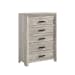 Ellen - Twin Panel 5 Piece Bedroom Set - White