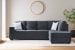 Altari - Right Arm Facing Chaise 2 Pc Sectional - Slate