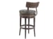 Kilimanjaro - Swivel Bar Stool - Dark Brown