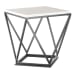 Riko - 2 Piece Occasional Table Set, Coffee Table & End Table - Black