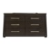 Tauren - Double Drawer Dresser - Coffee Bean