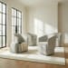 Accent Dining - Accent Dining Chair With Casters (Set of 4) - Cloud