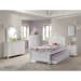 Alana - Twin Platform 5 Piece Bedroom Set - White