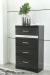 Starberry - Black - 9 Pc. - Dresser, Mirror, Chest, King Panel Bed With 2 Storage Drawers, 2 Nightstands