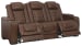 Backtrack - Chocolate - Pwr Rec Sofa With Adj Headrest