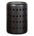 Lindon - Dark Round Accent End Table - Belgian Wheat