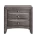 Emily - Nightstand - Weathered Grey