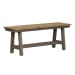 Lindsey Farm - Backless Bench - Dark Gray