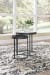 Windron - Black / White - Nesting End Tables (Set of 2)