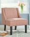 Janesley - Orange/Cream - Accent Chair
