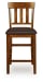 Ralene - Upholstered Barstool (Set of 2) - Medium Brown