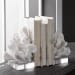 Charbel - Bookends (Set of 2) - White