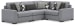 Bealton - Salt and Pepper - 4-Piece Sectional