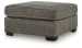 Olten - Oversized Accent Ottoman - Graphite