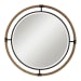 Melville - Coastal Round Mirror - Gold