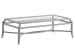 Silver Sands - Rectangular Cocktail Table - Pearl Silver