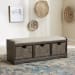 Mill Creek - Wall Bench - Dark Brown