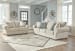 Haisley - Ivory - 4 Pc. - Sofa, Loveseat, Chair and a Half, Ottoman