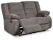 Tulen - Reclining Loveseat - Gray