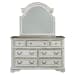 Magnolia Manor - 5 Piece Bedroom Set (California King Panel Bed, Dresser & Mirror, Chest, Nightstand) - White