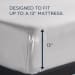 Linens - Tempur Classic Cotton Sheet Set - White - Queen