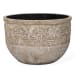 Regalia - Indoor-Outdoor Stone Planter - Brown