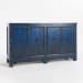 Amherst - 4 Door Sideboard - Royal Blue