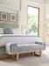 Sunset Key - Abbott Leather Bench - Gray