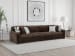 Midnight-Madness - 2-Piece Sectional - Chocolate