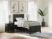 Lanolee - Twin Panel Storage Bed - Black