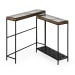 Harrison - Glass/Aluminum Rectangle Console Tables (Set of 2) - Bronze