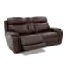 Walker - Power Reclining Loveseat With Power Headrest & Lumbar - Dark Brown