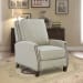 Melrose - Push Thru The Arm Recliner - Gray