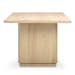 Round Off - Small Oak Dining Table - Light Brown